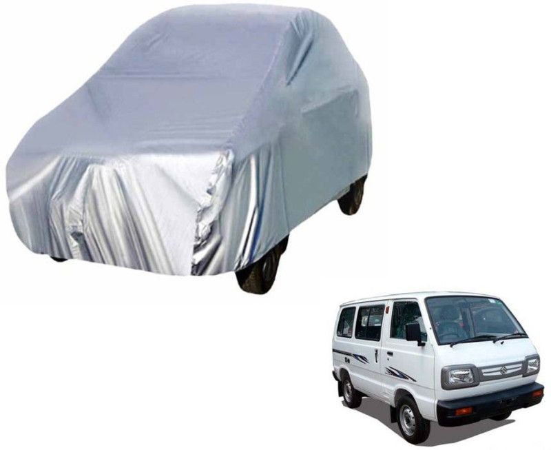 Gargi Traders Car Cover For Maruti Suzuki Omni (With Mirror Pockets)  (Silver)