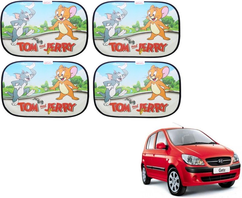 AUTYLE Side Window, Rear Window Sun Shade For Hyundai Getz  (Multicolor)