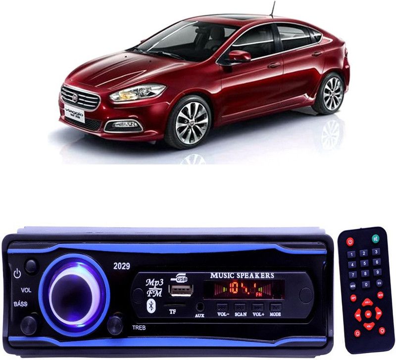 Bluedrum Blue 2029 USB/AUX/SD/BLUETOOTH/FM/MP3 BOOM MASTER STANDARD- B 123 Car Stereo  (Single Din)