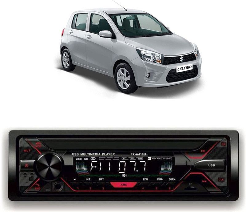 EverLand Car Stereo FX- A100U Car Stereo with Bluetooth, USB, SDCard , Aux E-295 Car Stereo  (Single Din)