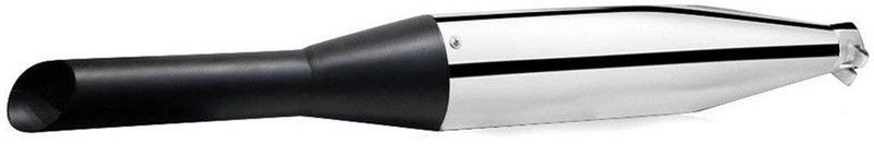 Dhe Best Red rooster/Redrooster Front Black Glasswool/Filter Exhaust Silencer Royal Enfield Electra EFI39 Royal Enfield Electra EFI39 Full Exhaust System  (Mild Steel)