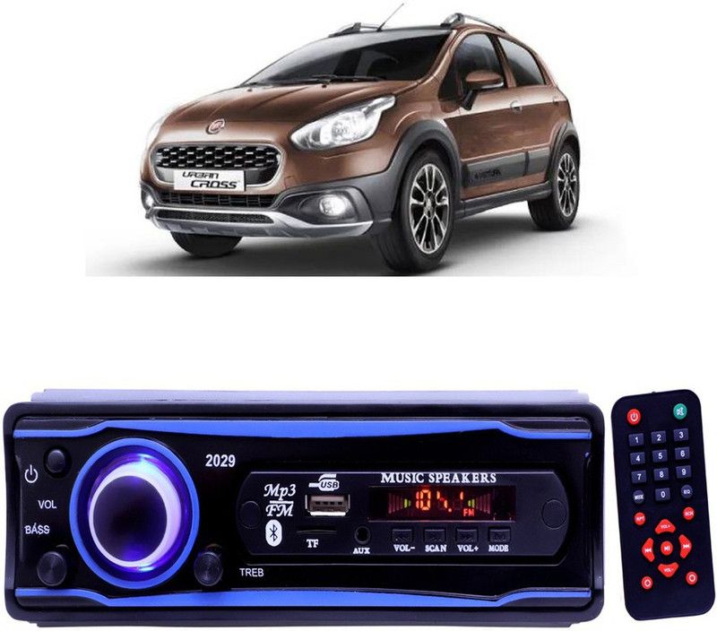 Bluedrum Blue 2029 USB/AUX/SD/BLUETOOTH/FM/MP3 BOOM MASTER STANDARD- B 122 Car Stereo  (Single Din)
