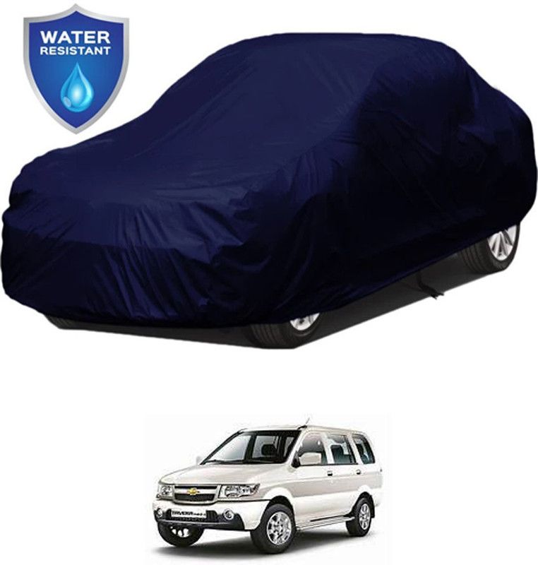 RONISH Car Cover For Chevrolet Tavera (Without Mirror Pockets)  (Blue, For 2004, 2005, 2006, 2007, 2008, 2009, 2010, 2011, 2012, 2013, 2014, 2015, 2016, 2017, 2018, 2019, 2020, 2021, 2022 Models)