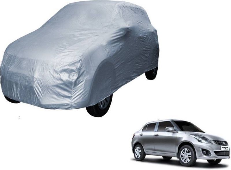 ask Car Cover For Maruti Suzuki Swift Dzire (Without Mirror Pockets)  (Silver)