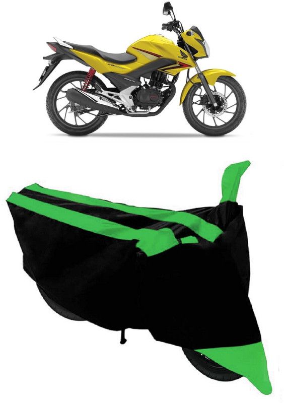 SHIVRAT Two Wheeler Cover for Yamaha  (SZ X, Blue, Black)