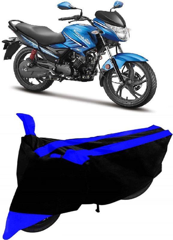 Just try it Waterproof Two Wheeler Cover for Hero  (Glamour FI, Multicolor)