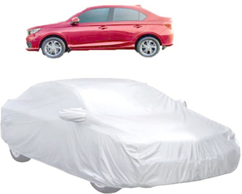 Gali Bazar Car Cover For Honda City i-Vtec (With Mirror Pockets)  (Silver, For 2017 Models)