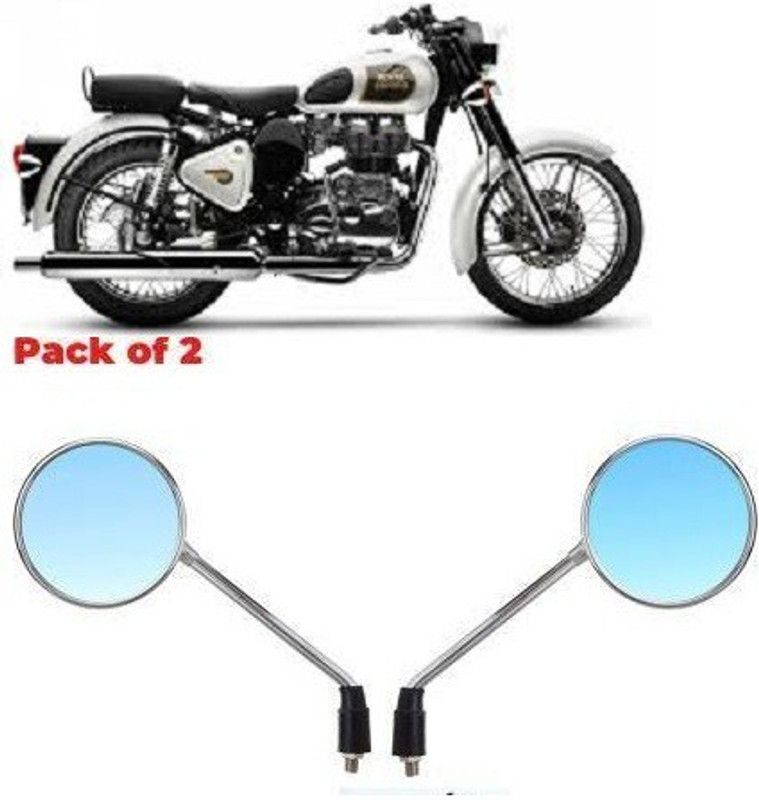 greygator Manual Rear View Mirror For Universal For Bike Universal For Bike  (Left, Right)