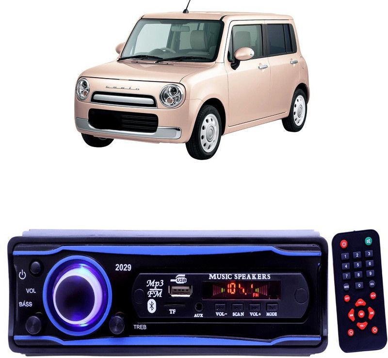 YUNEIK Blue 2029 USB/AUX/SD/BLUETOOTH/FM/MP3 BOOM MASTER STANDARD- Y 314 Car Stereo  (Single Din)