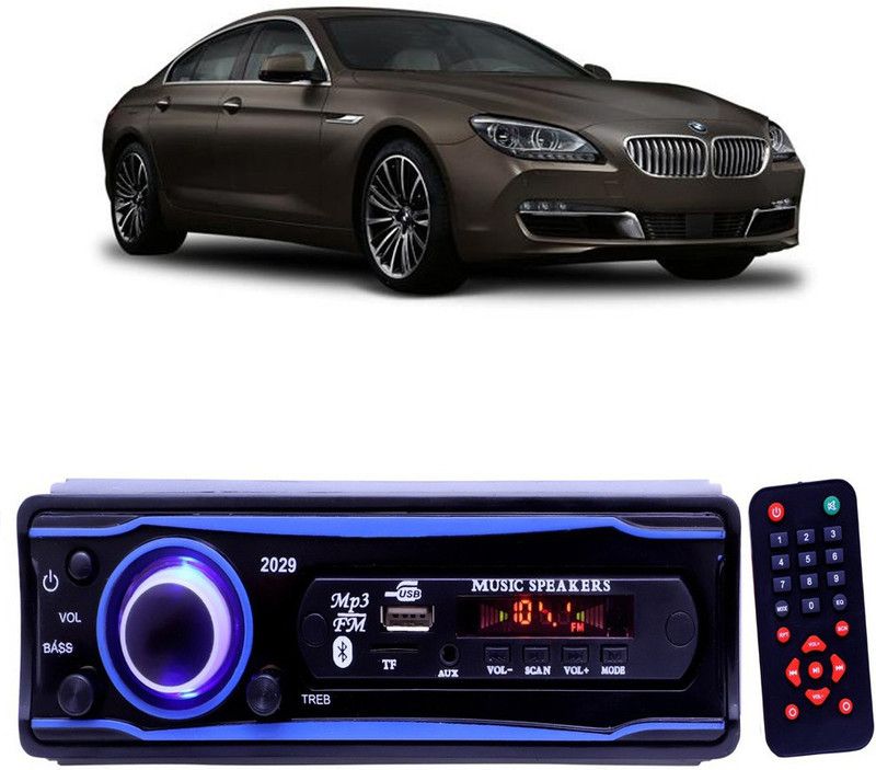 Genipap Blue 2029 USB/AUX/SD/BLUETOOTH/FM/MP3 BOOM MASTER STANDARD- G 56 Car Stereo  (Single Din)