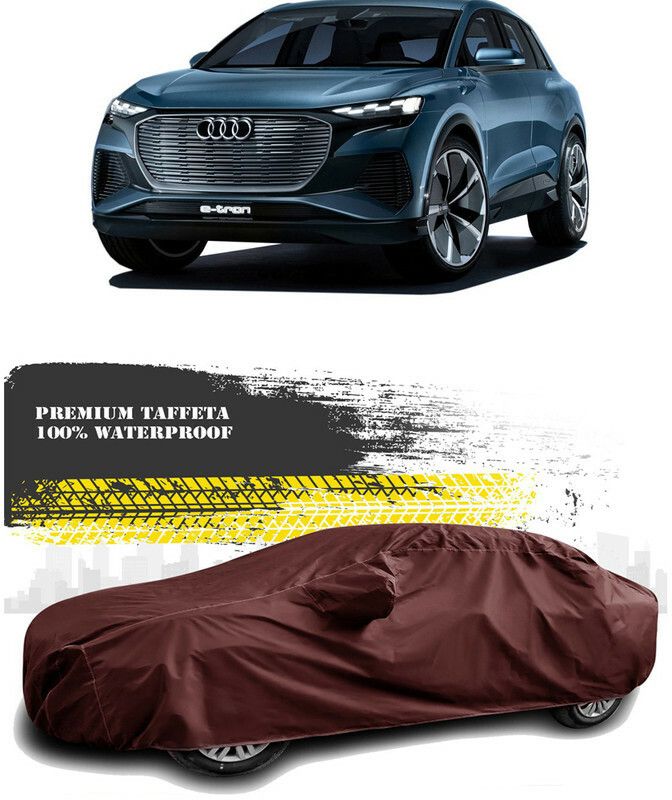AutoTiger Car Cover For Audi e-tron Sportback (With Mirror Pockets)  (Maroon)