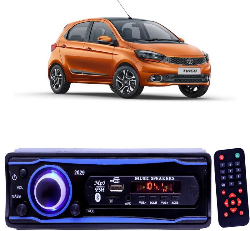YUNEIK Blue 2029 USB/AUX/SD/BLUETOOTH/FM/MP3 BOOM MASTER STANDARD- Y 549 Car Stereo  (Single Din)