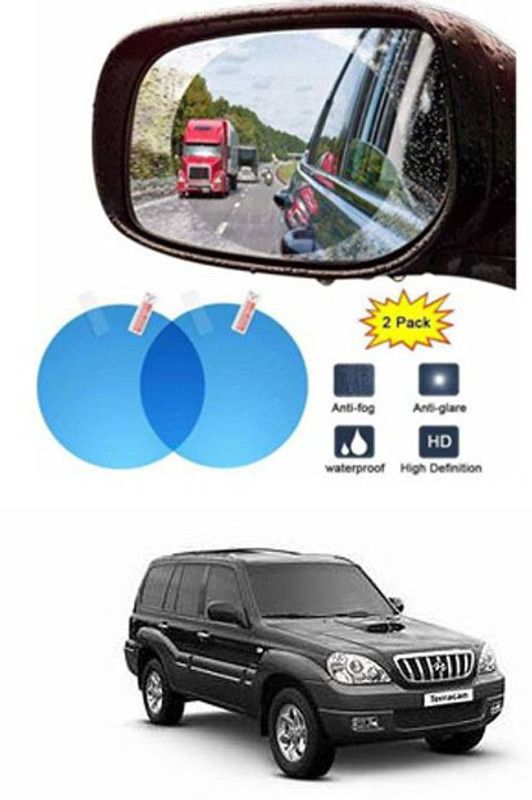 APICAL Car Mirror Blue Rain Blocker For Terracan Car Mirror Rain Blocker  (Blue)