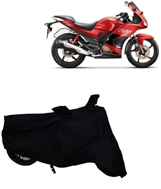 BIKECOVER Two Wheeler Cover for Yamaha  (FZ-S, Black)
