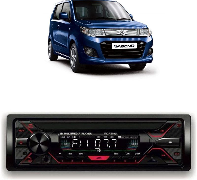 Bluedrum Car Stereo FX- A100U Car Stereo with Bluetooth, USB, SDCard , Aux B-338 Car Stereo  (Single Din)