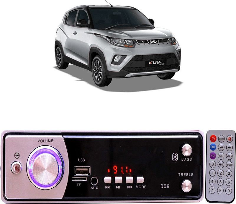 Genipap Silver009 BLUETOOTH/USB/SD/AUX/FM/MP3 Car Stereo ( Single Din) -268 Car Stereo  (Single Din)
