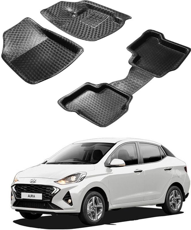 AUTYLE EVA, Plastic 3D Mat For Hyundai Aura  (Black)