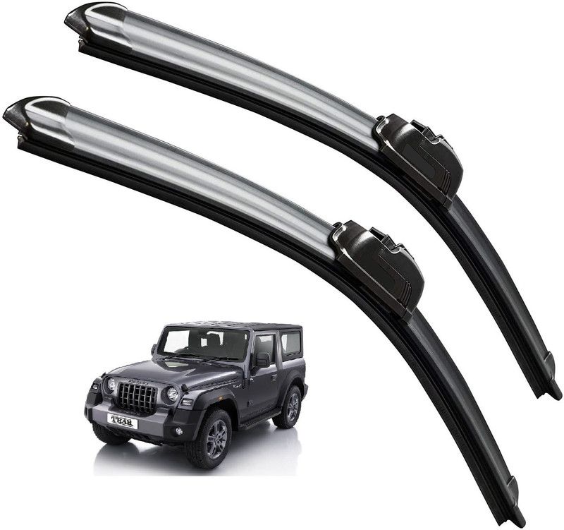 MOCKHE Windshield Wiper For MAHINDRA Thar  (35.5 cm, Pack of: 1)