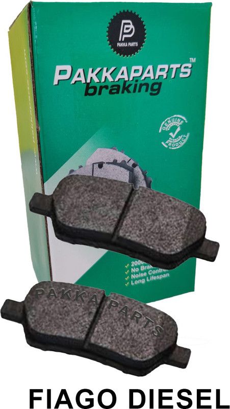 pakkaparts FIGO DIESEL
BRAKE PAD KIT Vehicle Disc Pad  (Pack of 2)