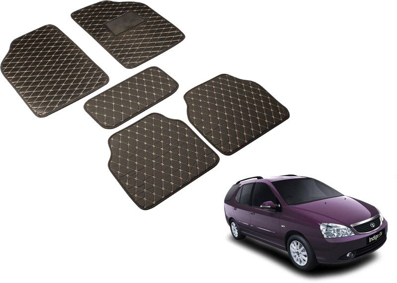 MOCKHE Leatherite Standard Mat For Tata Indigo Marina  (Black)
