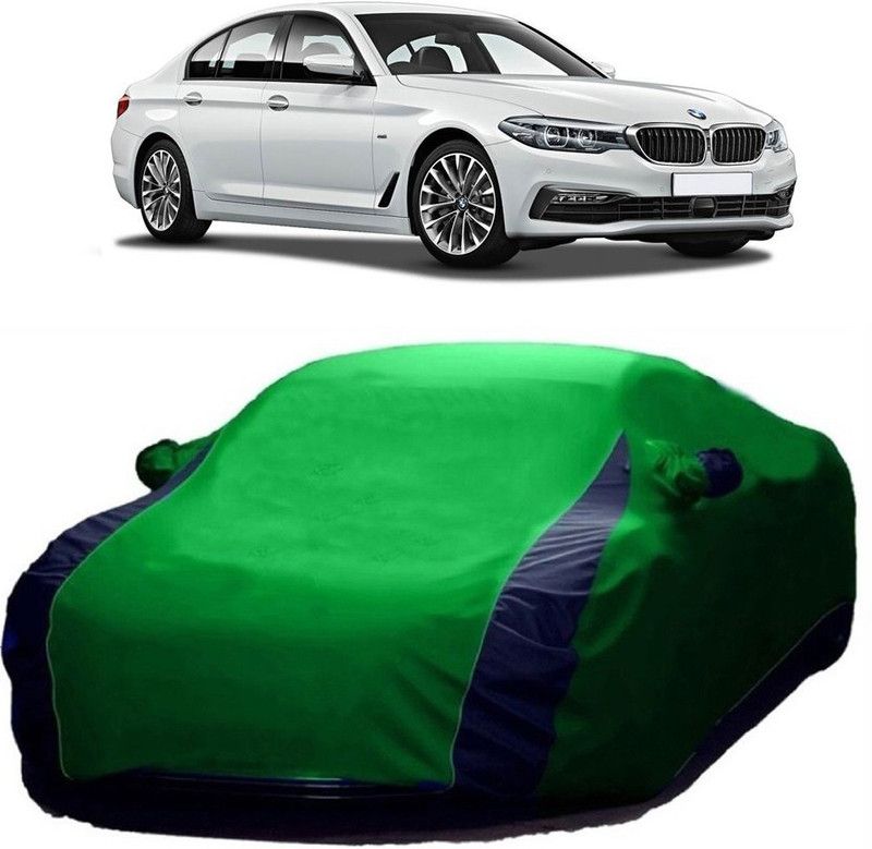Genipap Car Cover For BMW 525i (With Mirror Pockets)  (Green)