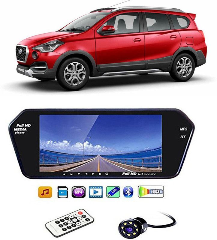 Enfield Works 7InchFull HD Touch Screen Bluetooth LED Screen & LED Reverse Camera E-4213 FullHD Touch Screen Bluetooth LED Screen&+8 LED Reverse Camera E-4213 Vehicle Camera System