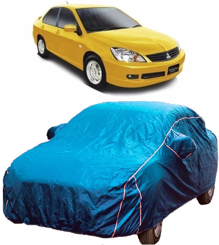 MoTRoX Car Cover For Mitsubishi Cedia (With Mirror Pockets)  (Blue)