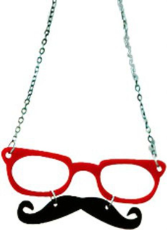 savytronics Fancy Black Muchh (Mustache ) With Goggles Car Hanging Ornament  (Pack of 1)