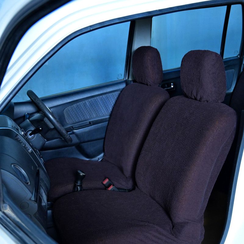 Chiefride Cotton Car Seat Cover For Maruti Zen Estilo  (NA, Without Back Seat Arm Rest, 5 Seater)