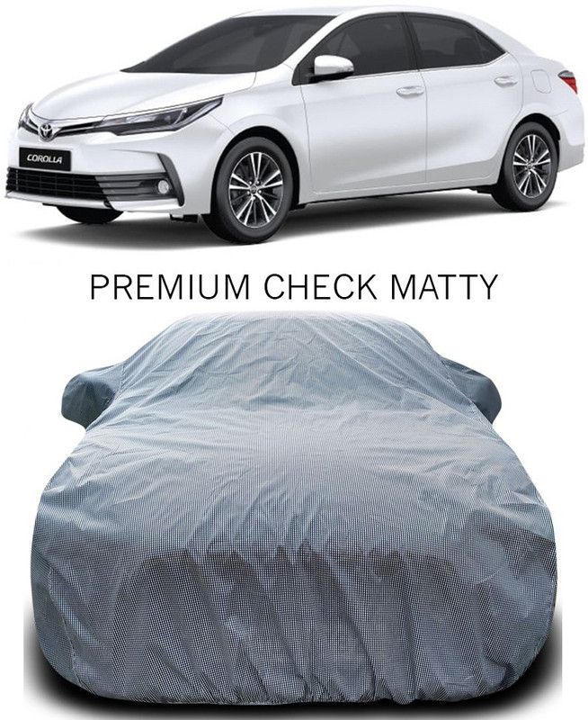 AUTOGARH Car Cover For Toyota Corolla Altis (With Mirror Pockets)  (Grey)