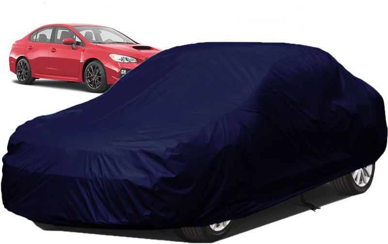Kuchipudi Car Cover For Subaru Universal For Car (Without Mirror Pockets)  (Blue)