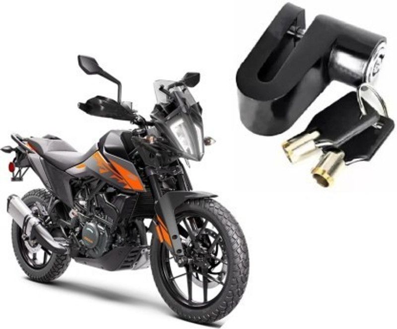 Giinix Heavy Steel Disc Break Security Lock Disc Lock For KTM Adventure 250 Disc Lock  (Black)