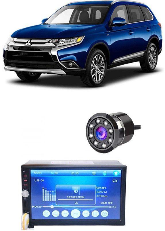 JBRIDERZ FIX BT SCREEN WITH LED CAMERA FOR ALL CARS E 429 Car Stereo  (Double Din)