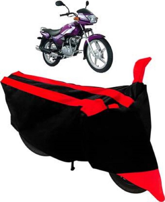 High Quality Waterproof Two Wheeler Cover for TVS  (Star City, Red, Black)