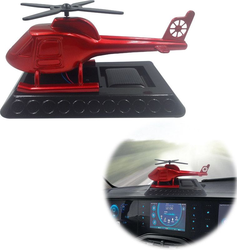 Znee Smart Helicopter Solar Car Air Freshener Car Interior Perfume Diffuser Car Freshener  (5 ml)