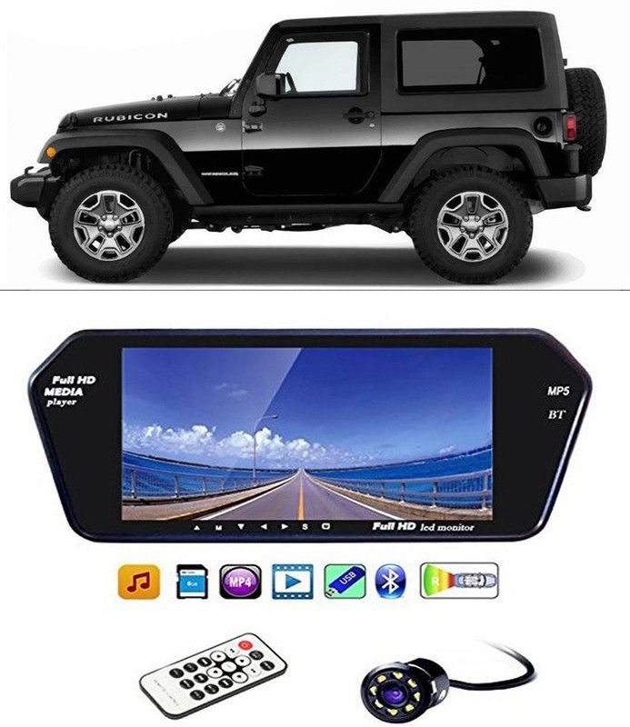 Enfield Works 7InchFull HD Touch Screen Bluetooth LED Screen & LED Reverse Camera E-4030 FullHD Touch Screen Bluetooth LED Screen&+8 LED Reverse Camera E-4030 Vehicle Camera System