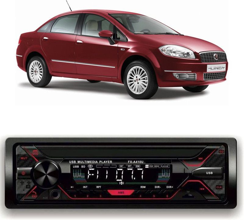Genipap Car Stereo FX- A100U Car Stereo with Bluetooth, USB, SDCard , Aux G-112 Car Stereo  (Single Din)