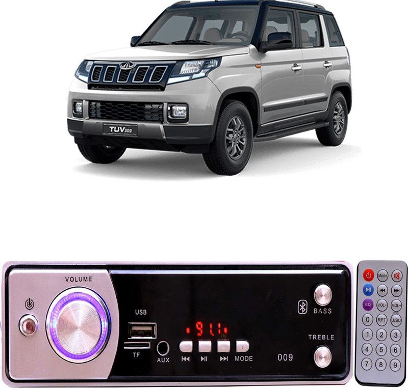 Purpleheart Silver009 BLUETOOTH/USB/SD/AUX/FM/MP3 Car Stereo ( Single Din) P-280 Car Stereo  (Single Din)