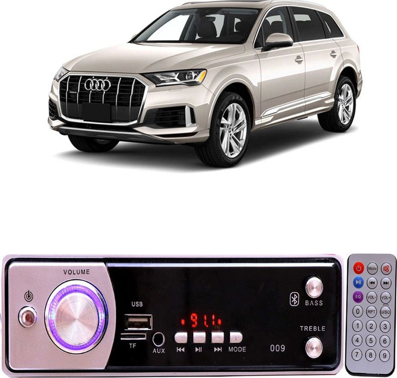 Purpleheart Silver009 BLUETOOTH/USB/SD/AUX/FM/MP3 Car Stereo ( Single Din) P-21 Car Stereo  (Single Din)