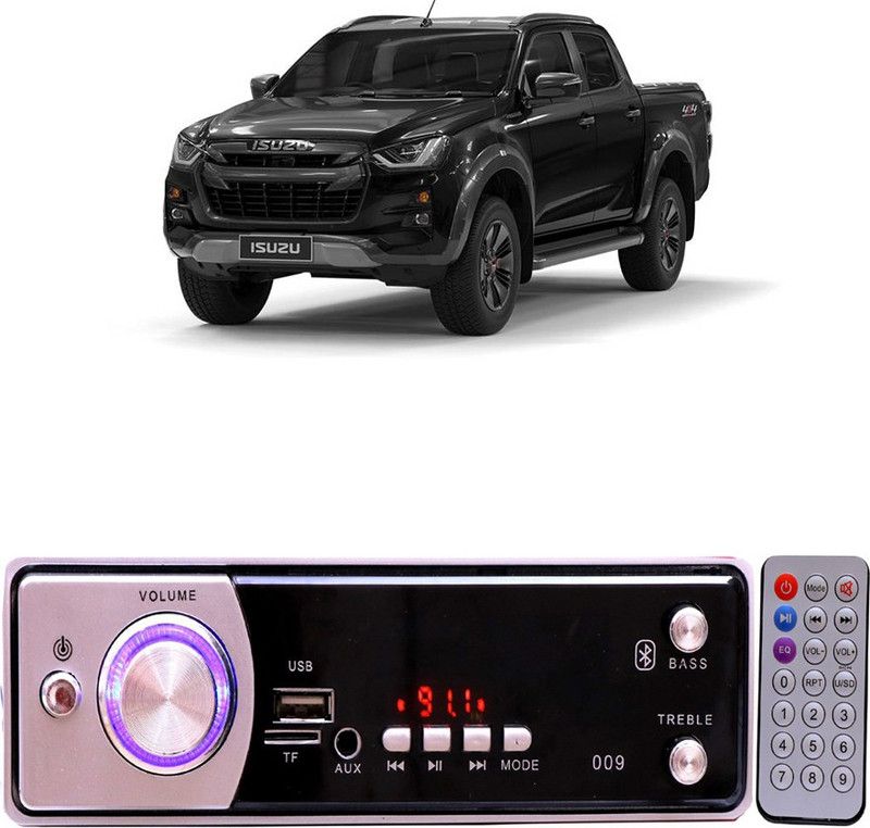 Purpleheart Silver009 BLUETOOTH/USB/SD/AUX/FM/MP3 Car Stereo ( Single Din) P-212 Car Stereo  (Single Din)