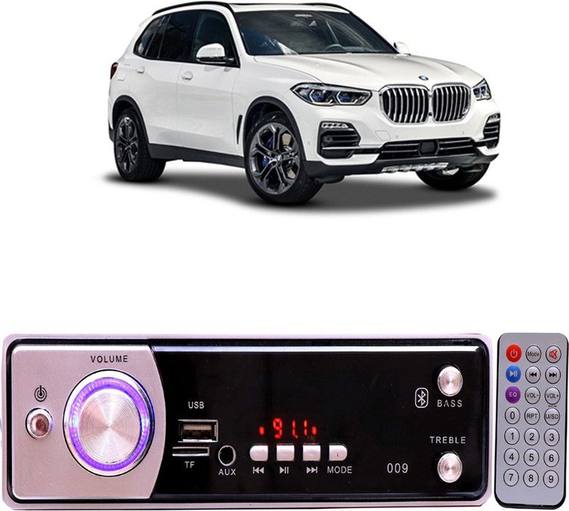 YUNEIK Silver009 BLUETOOTH/USB/SD/AUX/FM/MP3 Car Stereo ( Single Din) Y-76 Car Stereo  (Single Din)
