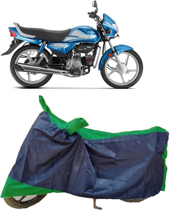 DIGGU Two Wheeler Cover for Hero  (CD deluxe, Multicolor)