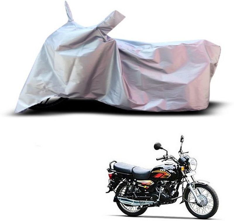 APNEK Waterproof Two Wheeler Cover for TVS  (Max 4R, Silver)