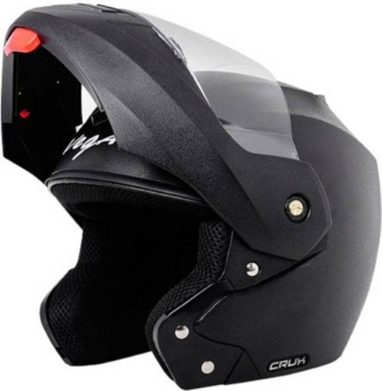 VEGA CEVFUH Motorbike Helmet  (Black)