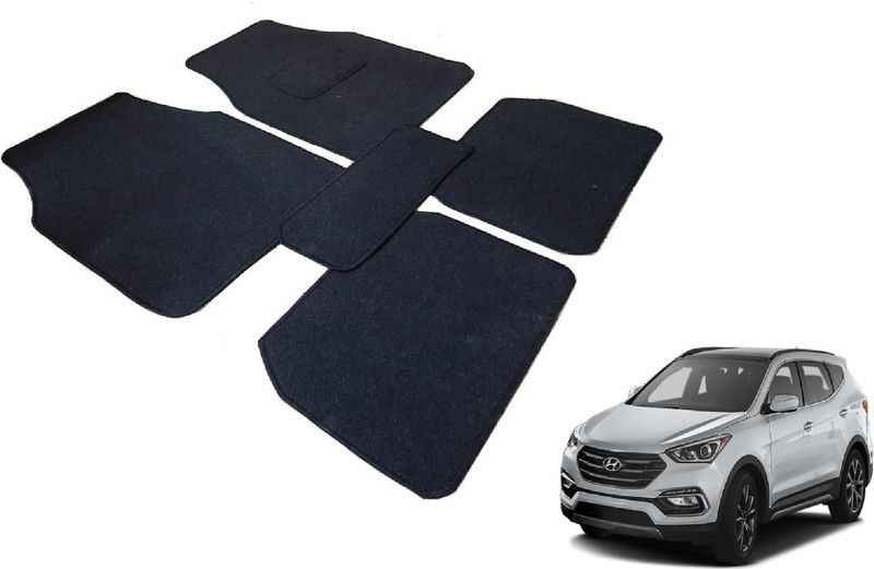 AUTYLE Fabric Standard Mat For Hyundai SantaFe  (Black)