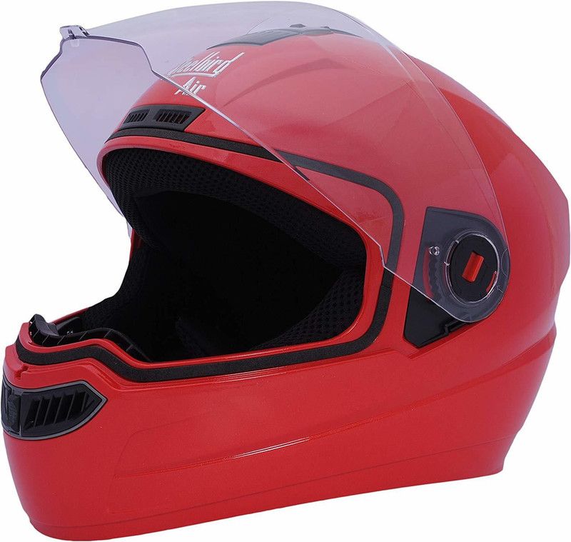 Steelbird SBA-1 Motorbike Helmet  (Red)