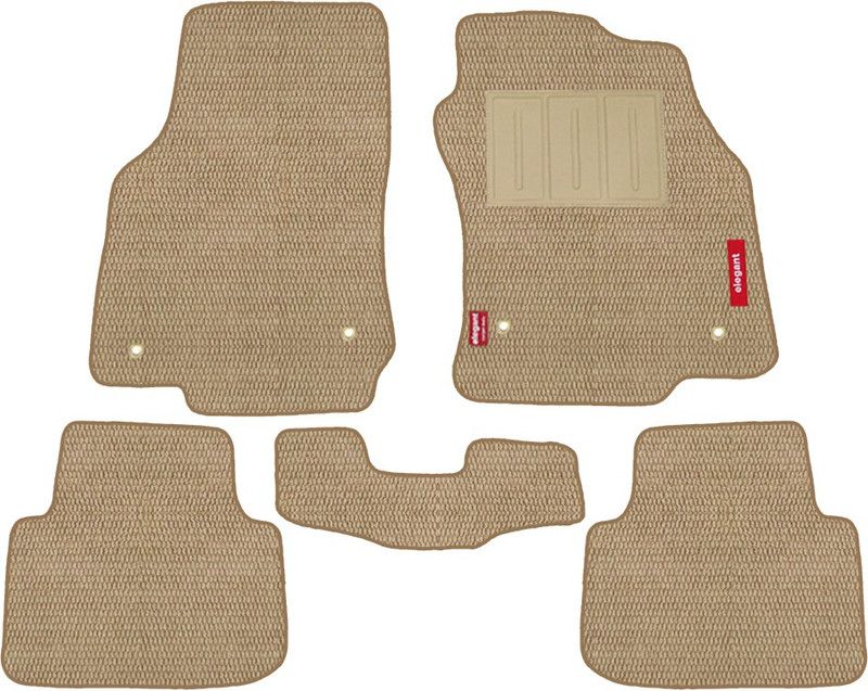 elegant PP (Polypropylene) Standard Mat For Skoda Octavia  (Beige)
