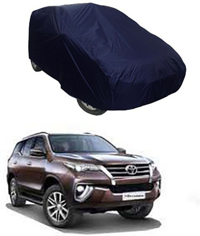 APNEK Car Cover For Toyota Fortuner (With Mirror Pockets)  (Blue)