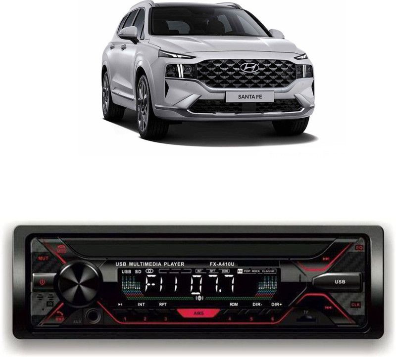 JBRIDERZ Car Stereo FX- A410U Car Stereo with Bluetooth, USB, SDCard , Aux B-194 Car Stereo  (Single Din)