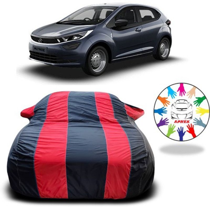 ENTIRELY ELITE Car Cover For Tata Altroz (With Mirror Pockets)  (Red, Blue)